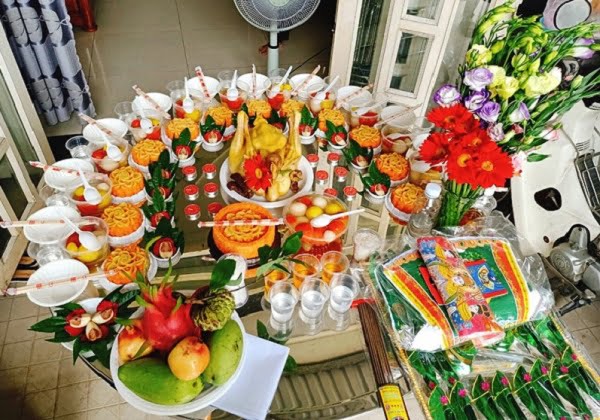 Bài cúng thôi nôi bé trai miền Trung