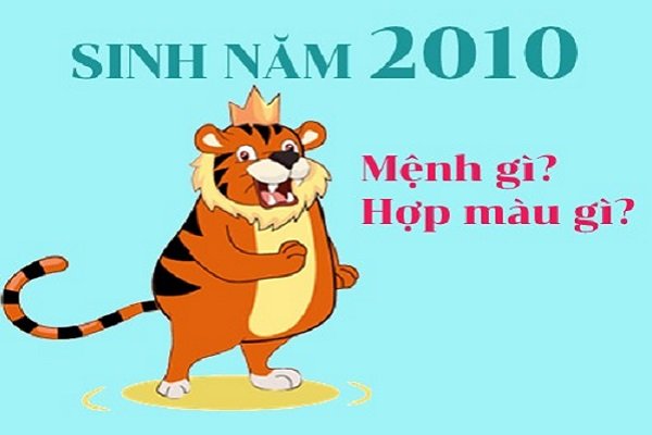 Sinh năm 2010 mệnh gì? Canh Dần 2010 đeo đá màu gì